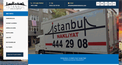 Desktop Screenshot of istanbulnakliyatevdeneve.com.tr