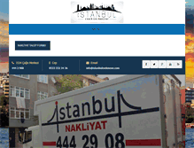 Tablet Screenshot of istanbulnakliyatevdeneve.com.tr